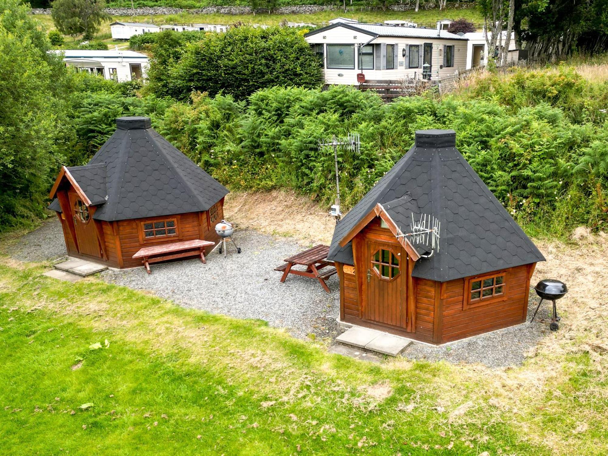Cruachan Caravan And Camping Farm Killin Extérieur photo